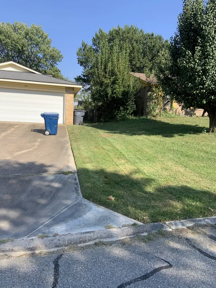 Local outdoor landscaping in Jenks, OK - His Land Mowing & More