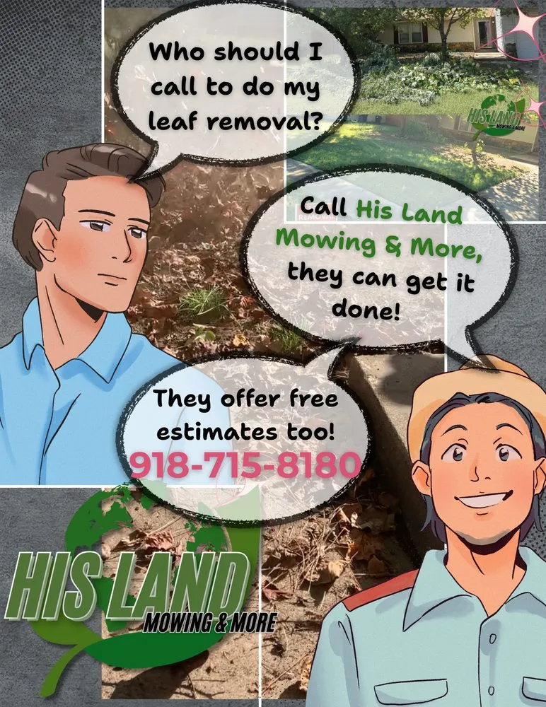 Trusted garden landscaping in Jenks, OK by His Land Mowing & More