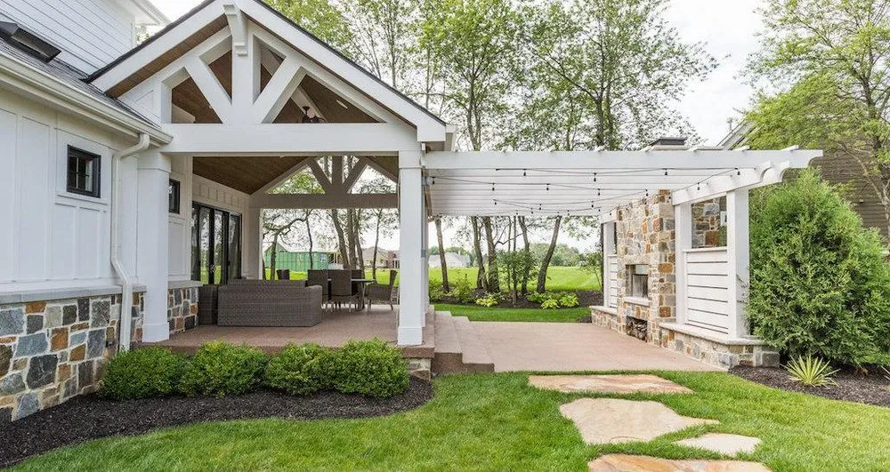 Custom yard cleanup service for year-round maintenance across Westfield, IN - Hittle Landscaping