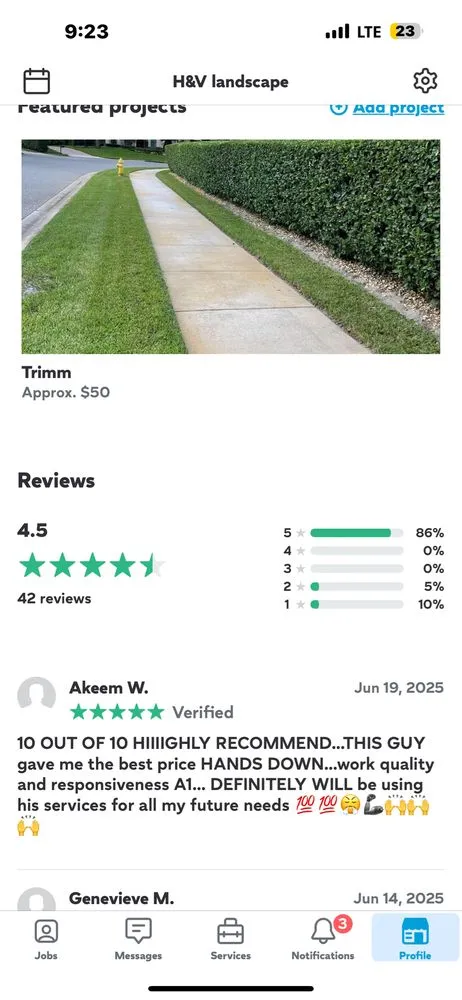 Professional yard maintenance near you in Providence, RI by H&J Landscaping