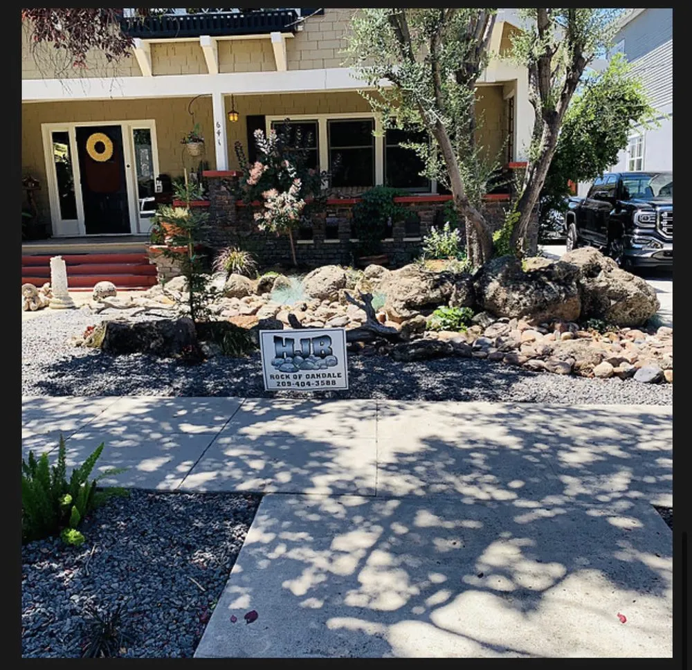Reliable landscape installation in Oakdale, CA by HJB Rock Of Oakdale