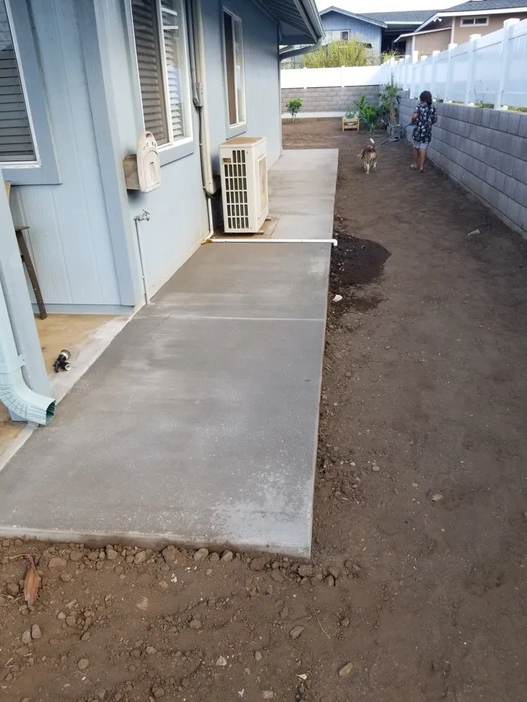 Local landscape installation with custom design in Wailuku, HI by H&K Yard Maintenance