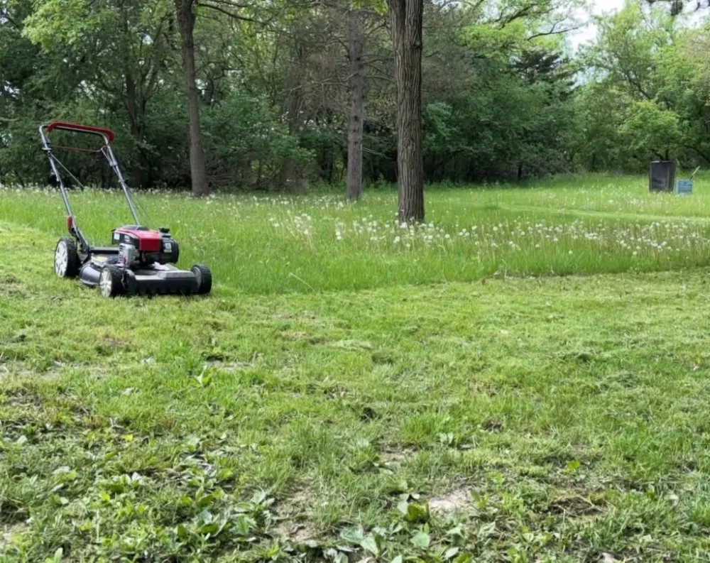 Professional lawn mowing service near you in Kenosha, WI by HKE Landscaping