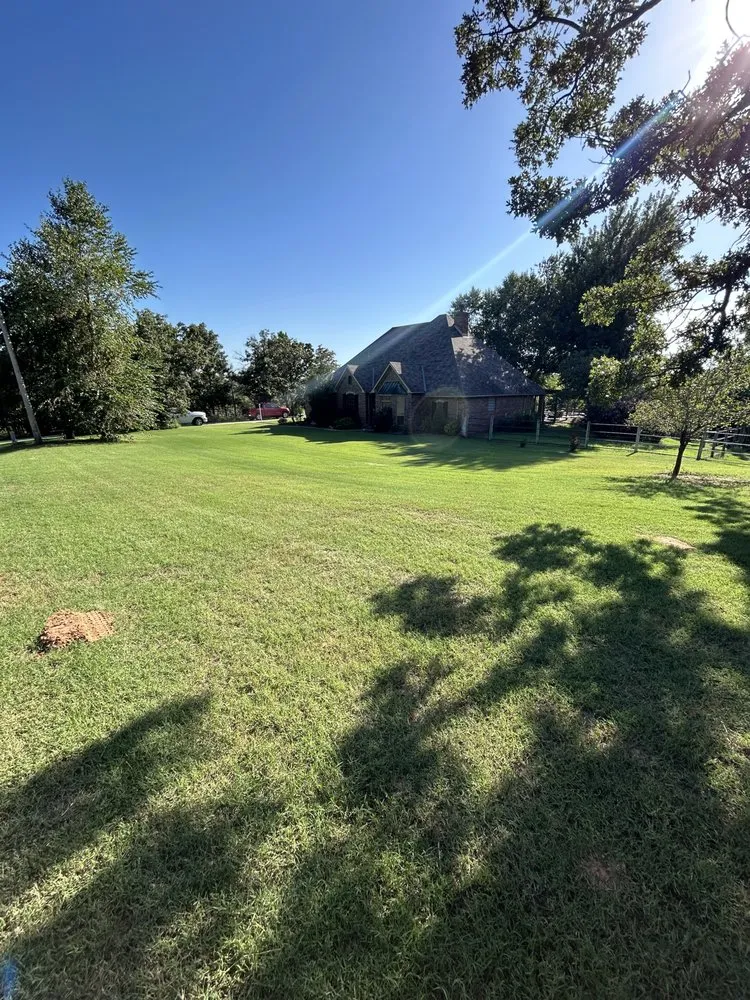 Expert lawn mowing service for beautiful yards in Newalla, OK by H&L Lawn Maintenance