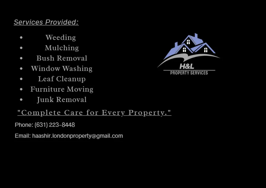 Expert residential landscaping in Elwood, NY by H&L Property Services
