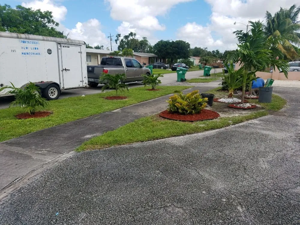 Top-rated garden landscaping with custom design across Opa locka, FL - HL Williams Lawn & Maintenance