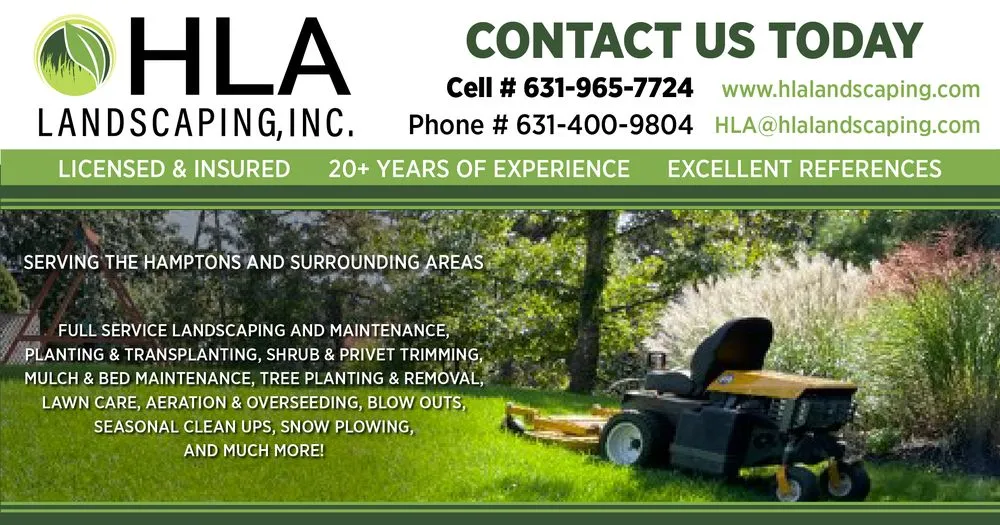 Professional garden landscaping in Sag Harbor, NY by HLA Landscaping