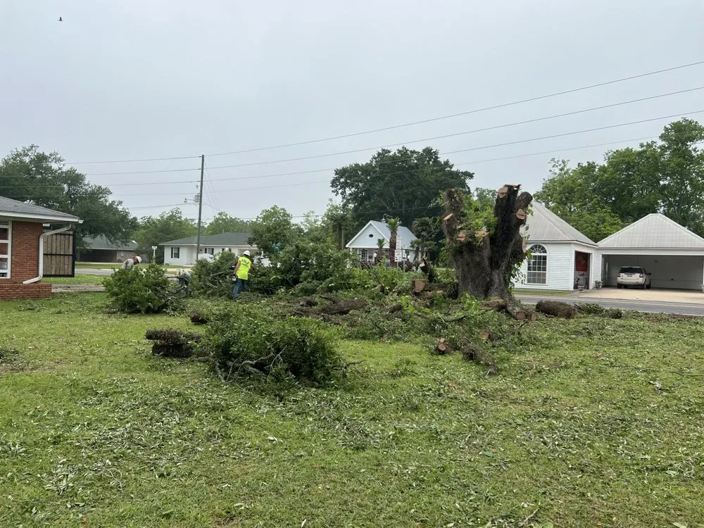 Custom garden landscaping in Hessmer, LA by HLA Lawn & Tree Service