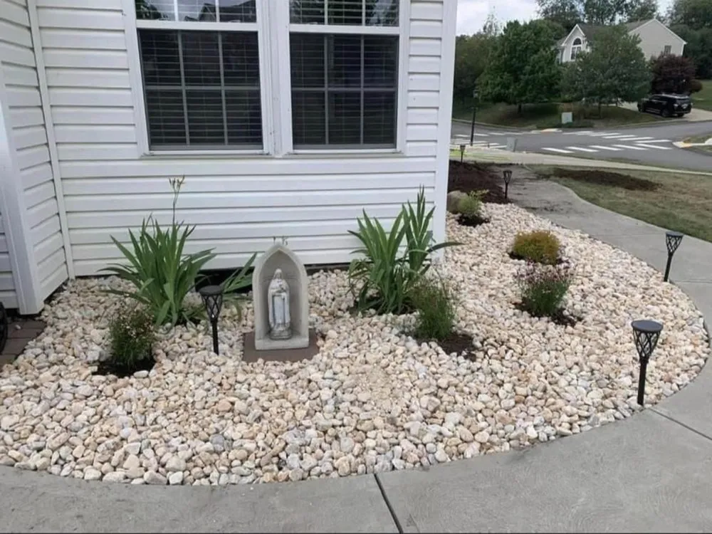 Professional landscape installation for residential properties in Wexford, PA by HLB Landscaping