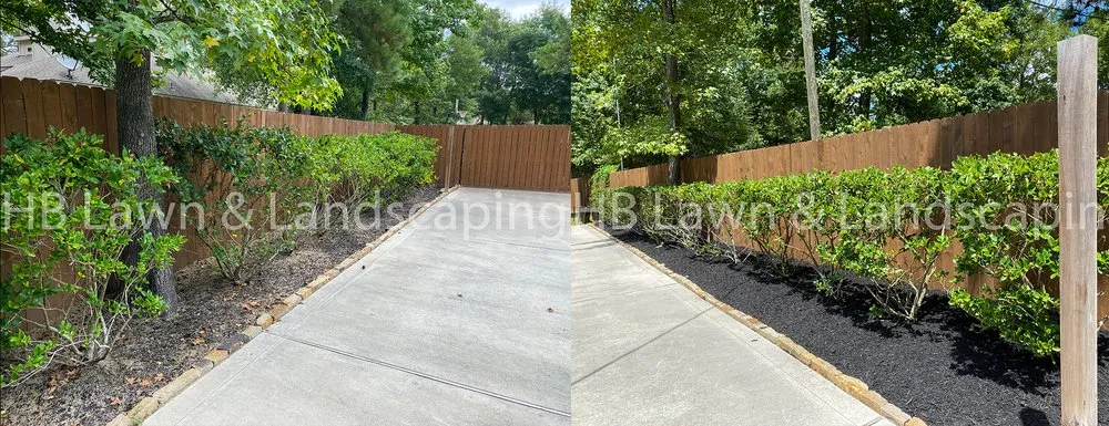 Professional landscaping services in Montgomery, TX by HLB Services