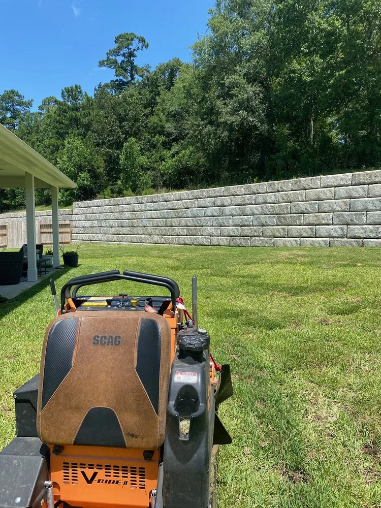 Local landscape installation in Montgomery, TX - HLB Services