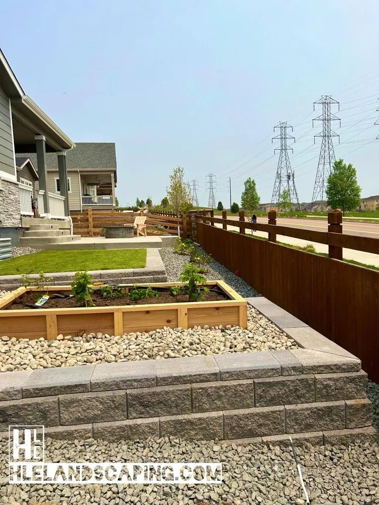 Reliable garden landscaping with custom design across Aurora, CO - HLE Landscaping & Concrete