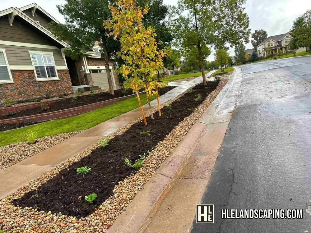 Expert garden landscaping in Aurora, CO - HLE Landscaping & Concrete