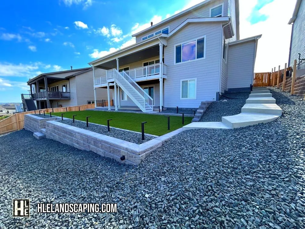 Custom yard cleanup service experts serving Aurora, CO - HLE Landscaping & Concrete