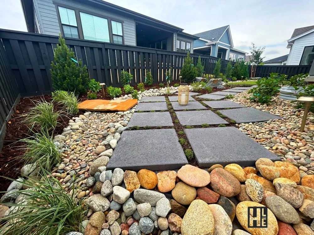 Local yard cleanup service for outdoor upgrades in Aurora, CO by HLE Landscaping & Concrete