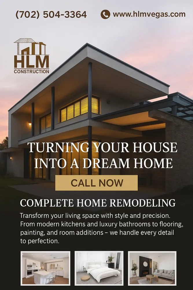 Expert yard maintenance for homes in North Las Vegas, NV by HLM Construction