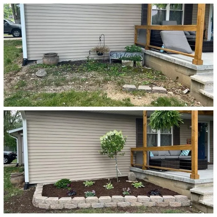 Affordable landscape design for residential properties across Ladoga, IN - HLM Landscape