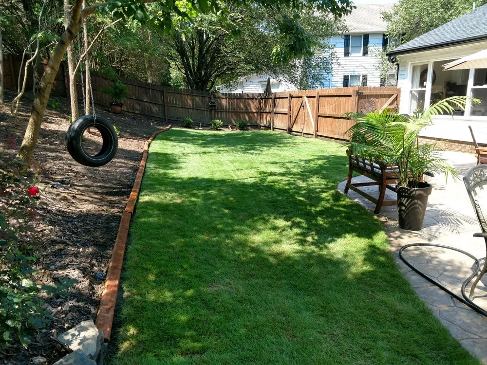 Reliable landscape installation in Weddington, NC by HLM