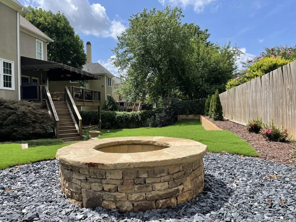 Affordable yard cleanup service in Powder Springs, GA by H&M Hardscapes & Pools