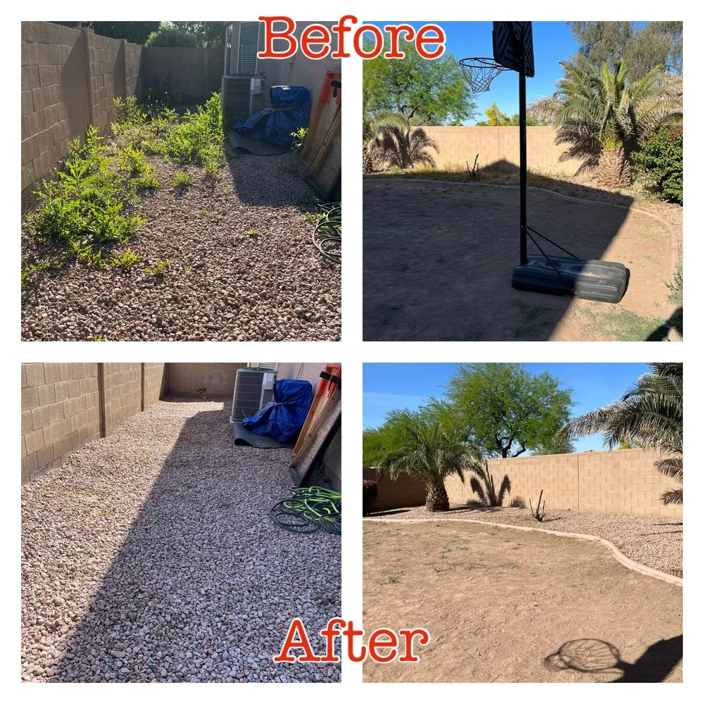 Trusted yard maintenance in Buckeye, AZ - HM Landscape & Paint