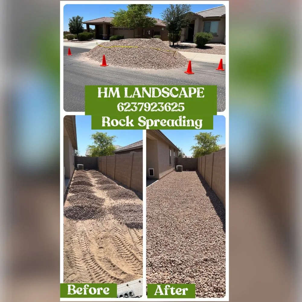 Top-rated outdoor landscaping for outdoor upgrades in Buckeye, AZ by HM Landscape & Paint
