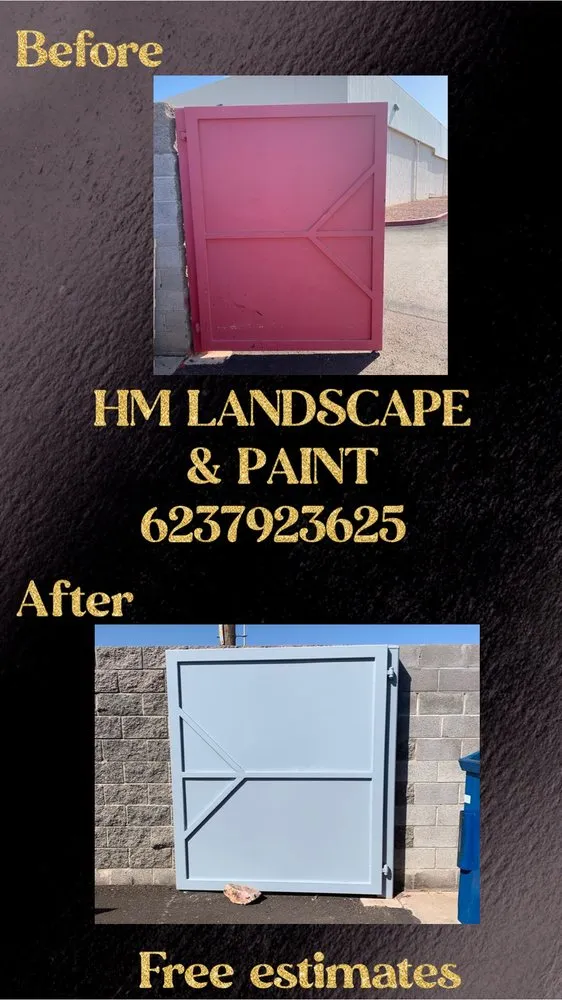 Expert lawn mowing service with custom design across Buckeye, AZ - HM Landscape & Paint