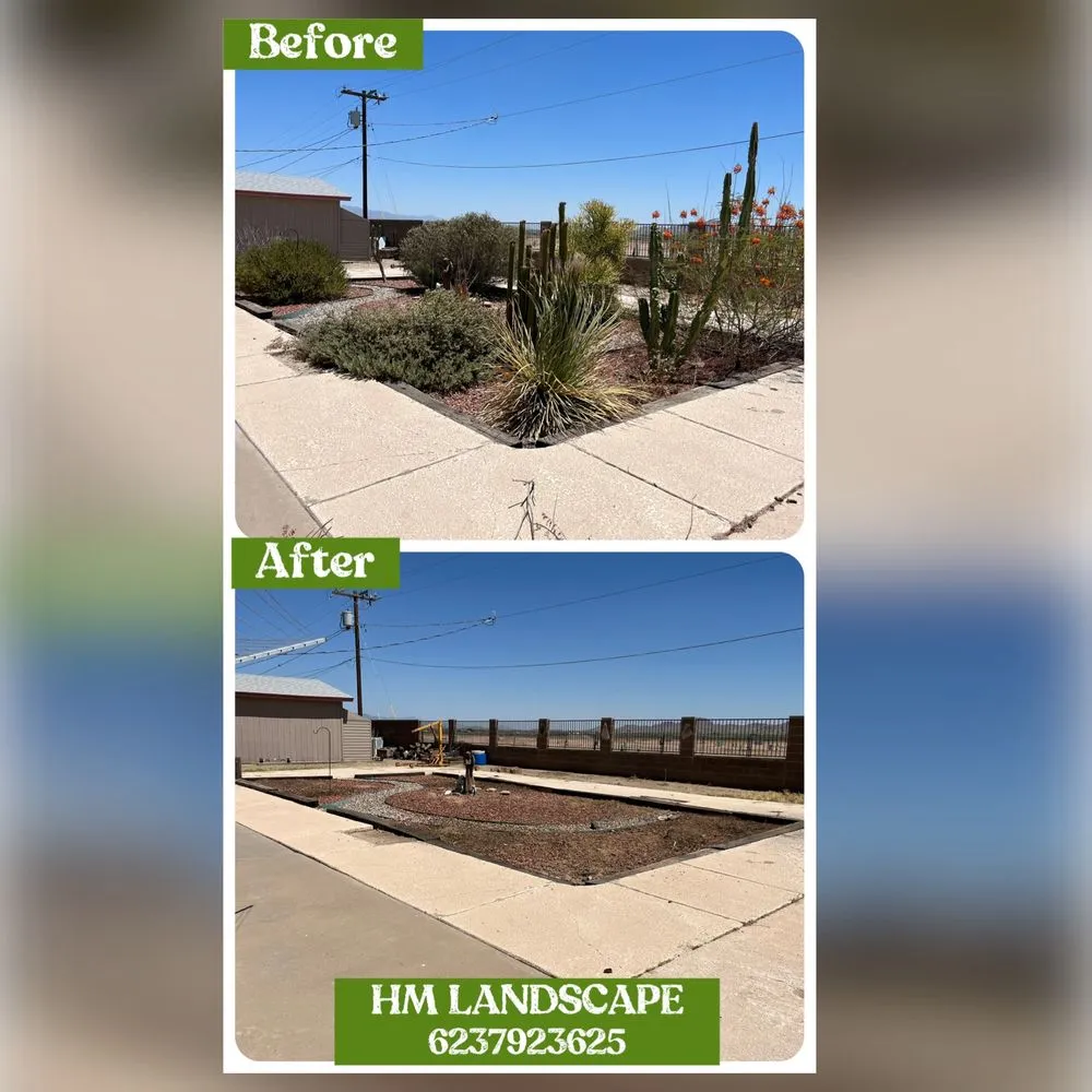 Affordable outdoor landscaping for outdoor upgrades in Buckeye, AZ by HM Landscape & Paint