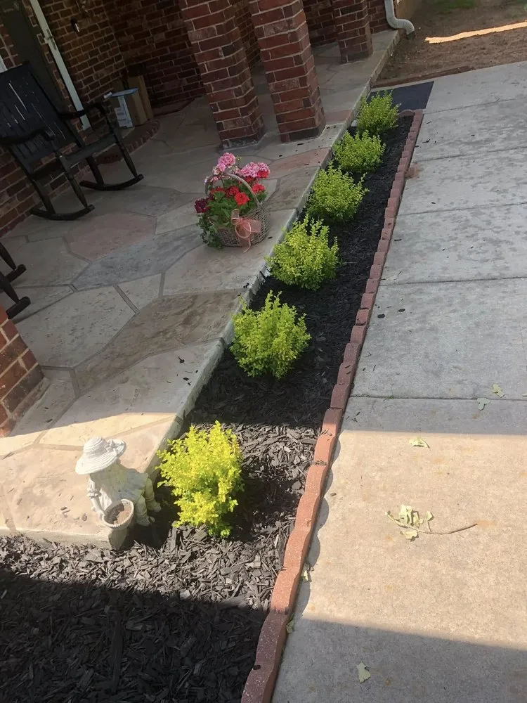 Affordable lawn mowing service in Oklahoma City, OK by H&M Landscaping