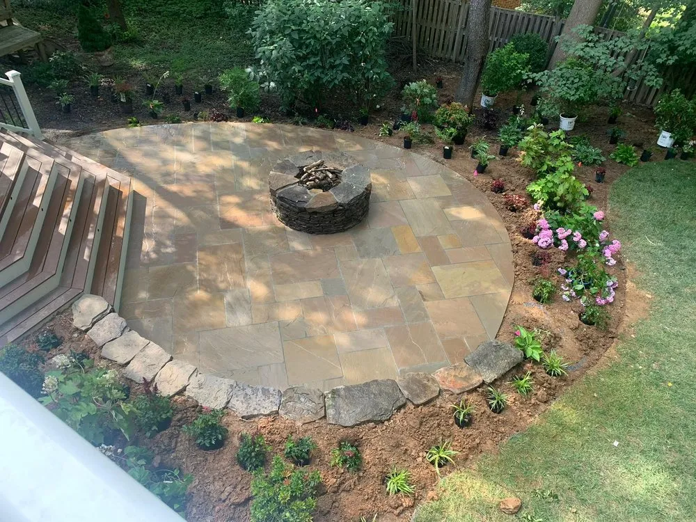 Professional outdoor landscaping for outdoor upgrades in Woodbridge, VA by HM Landscaping