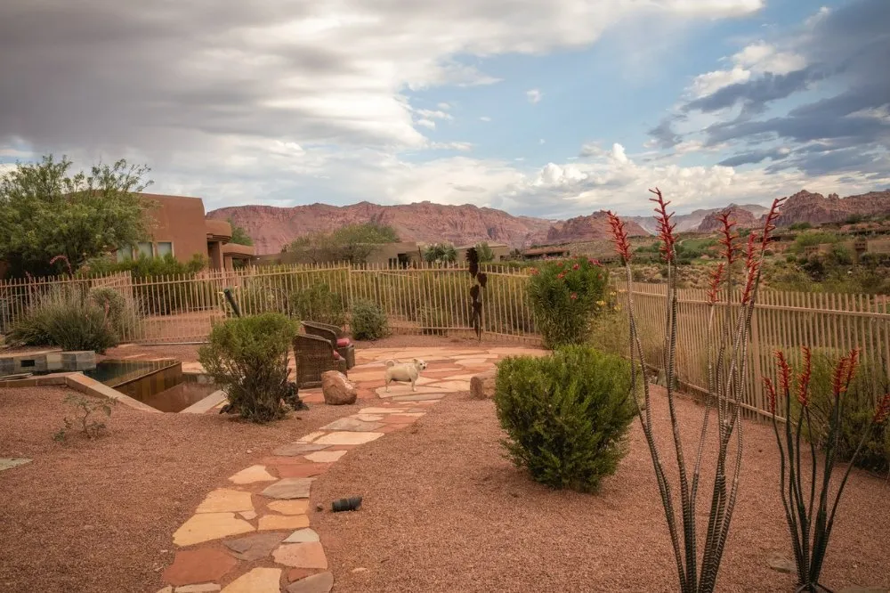 Custom landscaping services in St. George, UT - H&M Stone and Gardens