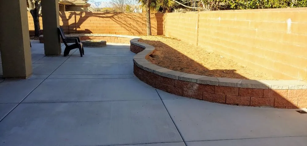 Professional garden landscaping in St. George, UT by H&M Stone and Gardens