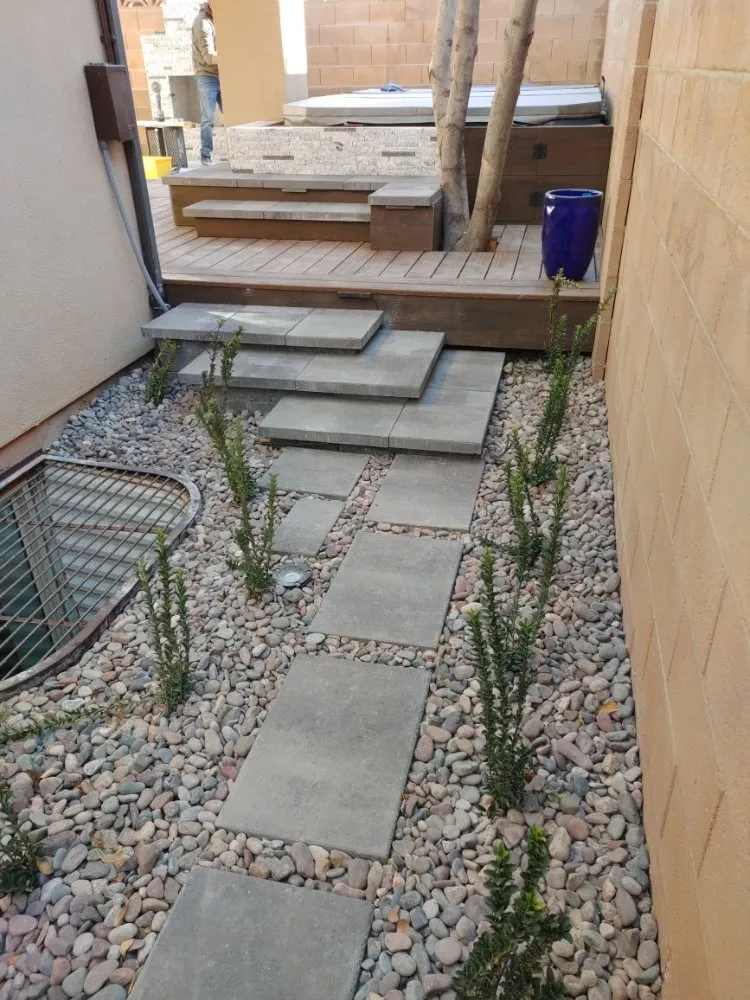 Expert lawn mowing service for year-round maintenance across St. George, UT - H&M Stone and Gardens