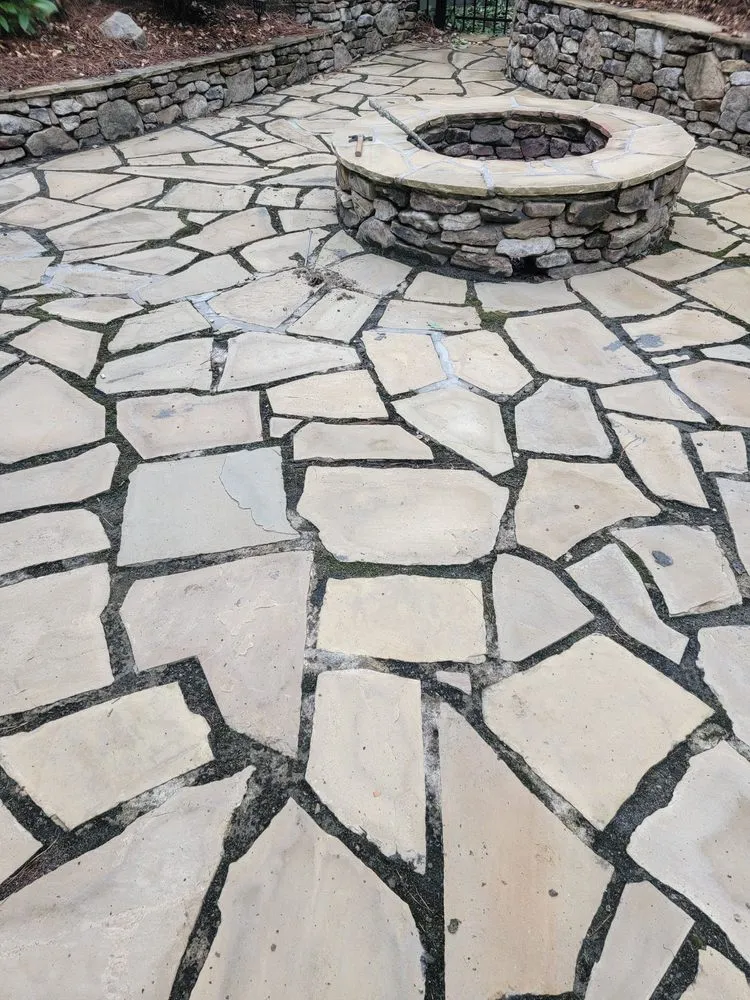 Affordable lawn care service in Alpharetta, GA by HM Stonework and Landscape