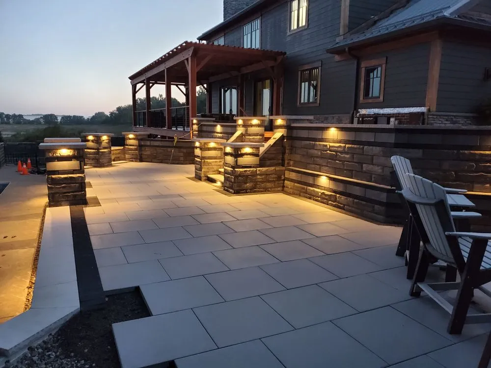 Local landscape installation for residential properties in Lansing, MI by HMK Landscaping