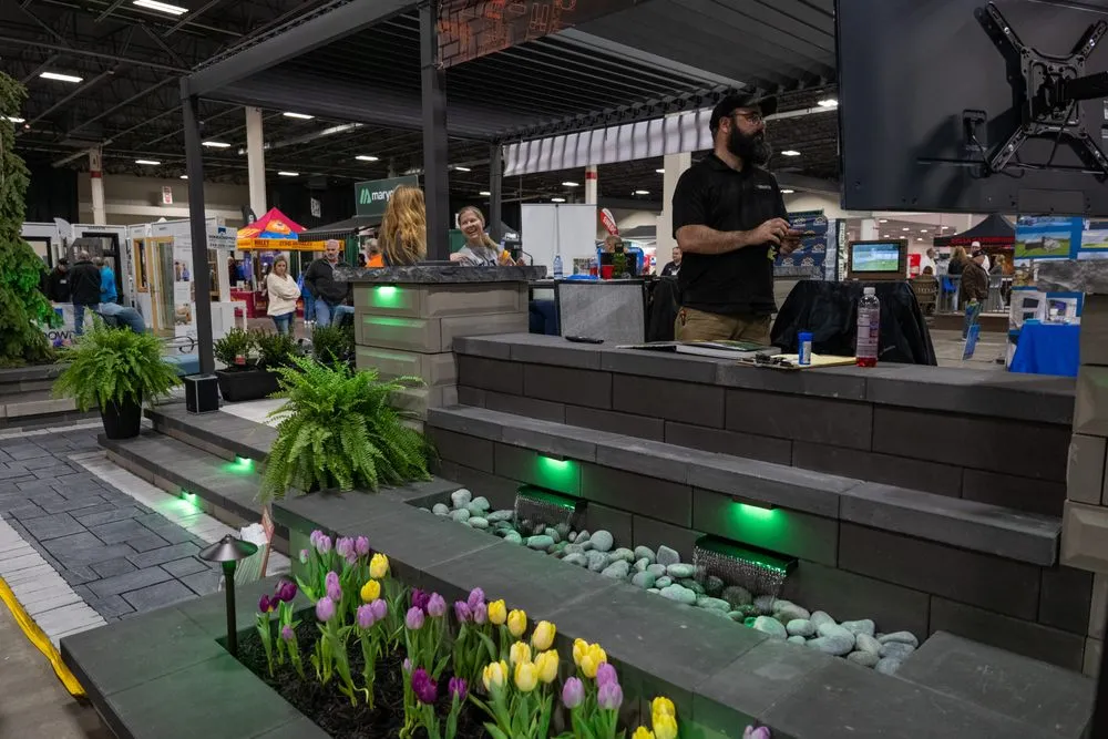 Reliable lawn care service with custom design in Lansing, MI by HMK Landscaping