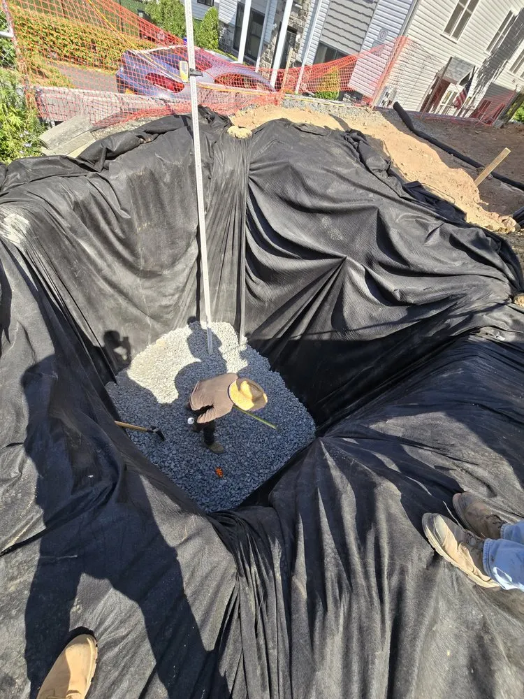 Affordable residential landscaping with custom design in Nanuet, NY by Hmp Excavating and Landscaping