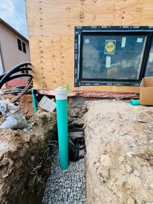 Hmp Excavating and Landscaping Logo