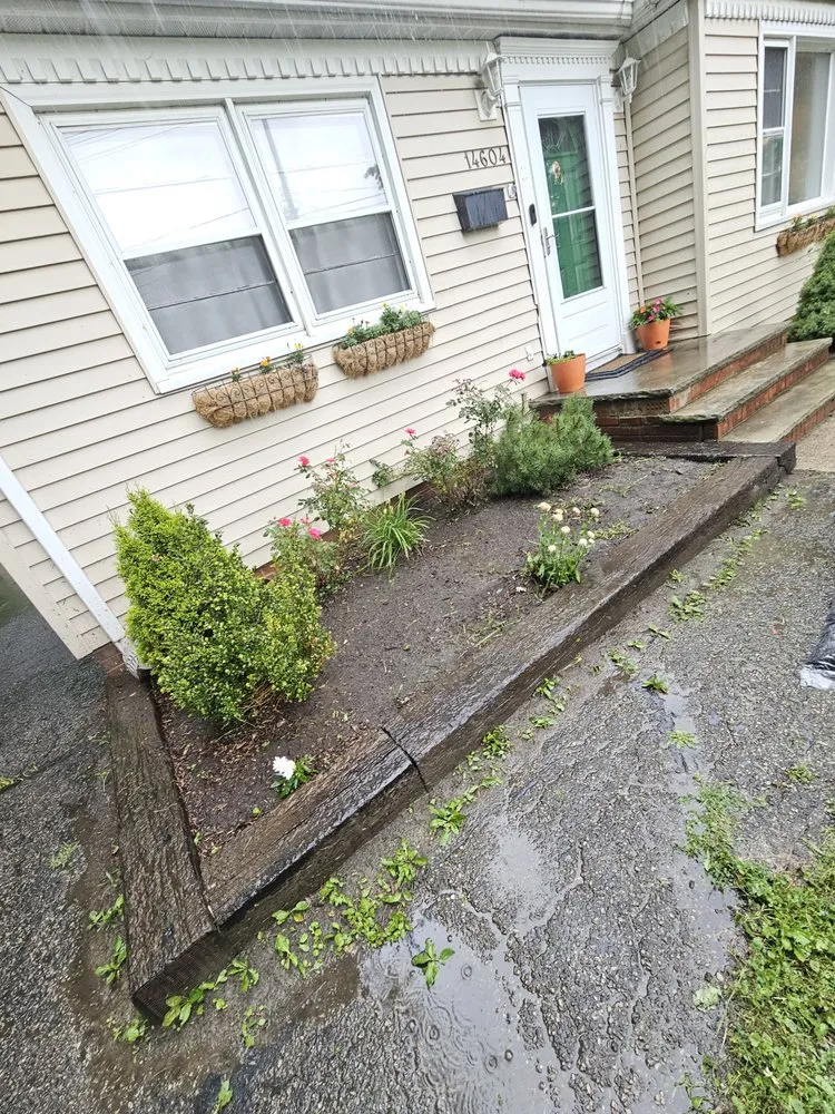 Expert yard cleanup service with custom design in North Olmsted, OH by Hoban Landscaping