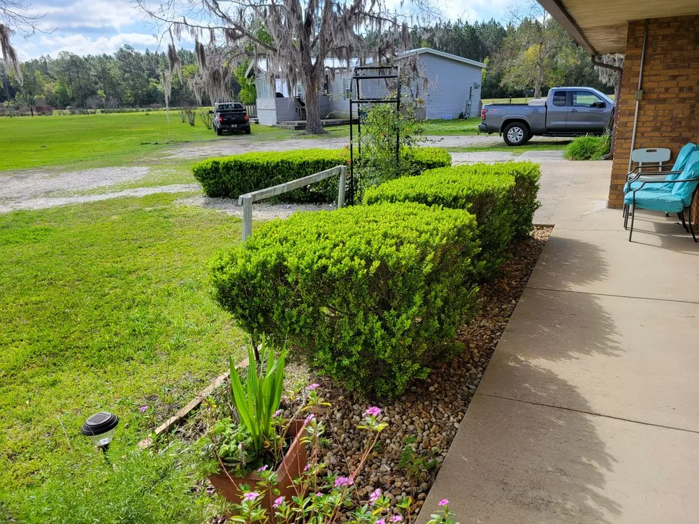 Affordable landscape design in Starke, FL by Hobbs Lawn Maintenance And Grooming