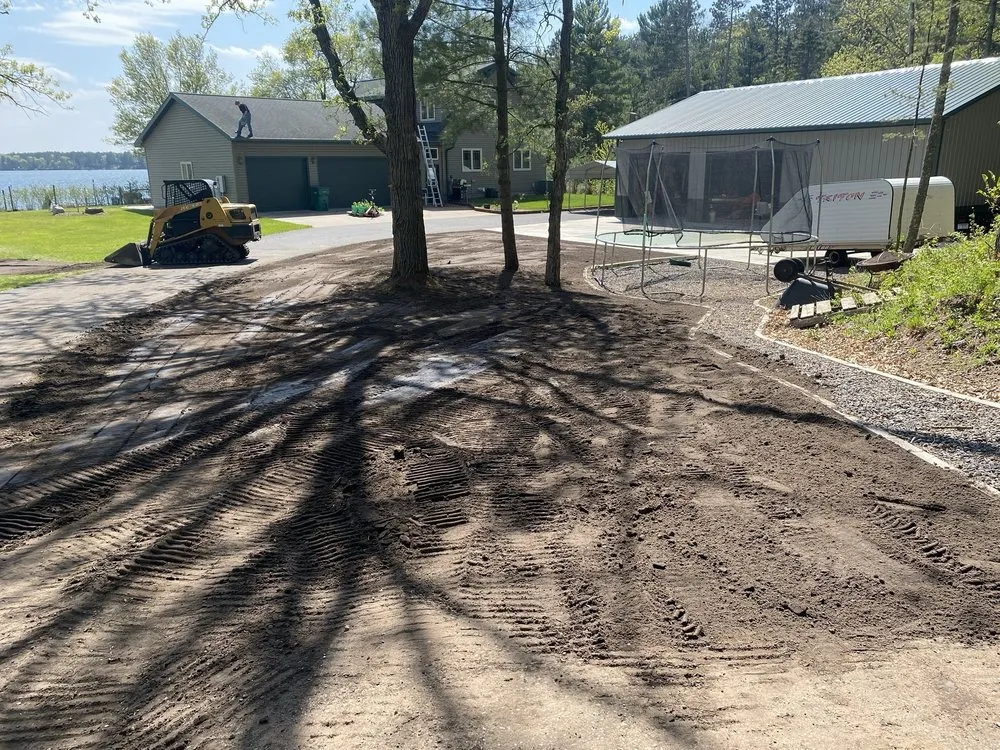 Custom garden landscaping for outdoor upgrades in Glenwood City, WI by Hobby Acres