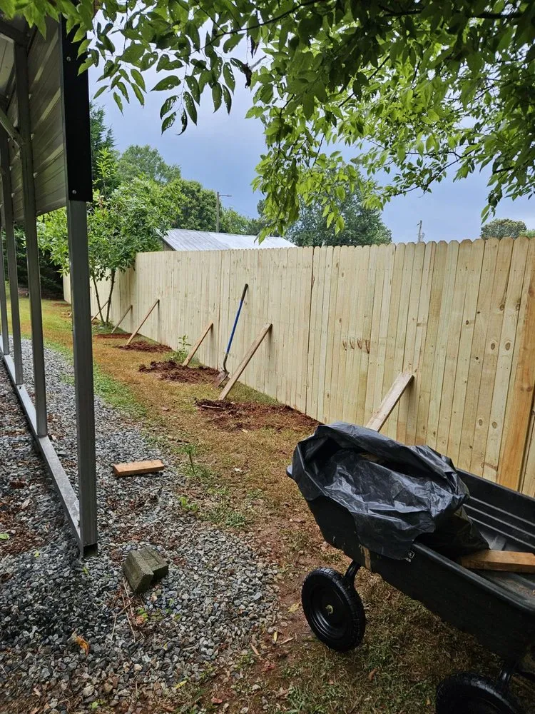 Top-rated residential landscaping for homes in Lexington, NC by Hodges Ground Service