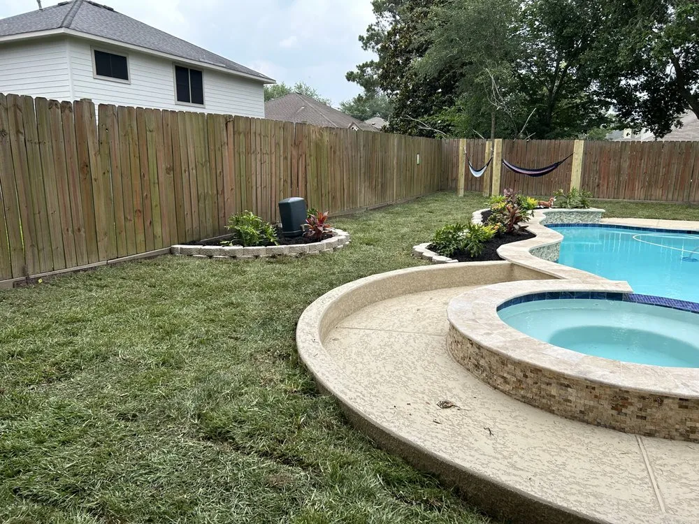 Reliable landscape installation for homes in Kemah, TX by Hoff Landscaping
