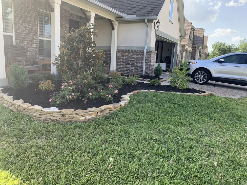 Affordable garden landscaping for year-round maintenance across Kemah, TX - Hoff Landscaping