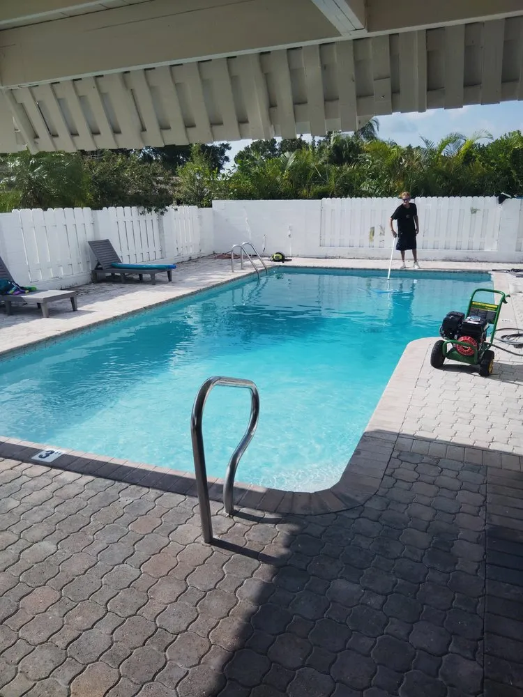 Professional outdoor landscaping for beautiful yards in Clearwater, FL by Hoffa's Pools & Honeydoos