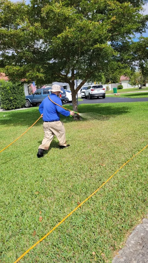 Professional garden landscaping for residential properties in Coral Springs, FL by Hoffer Pest Solutions