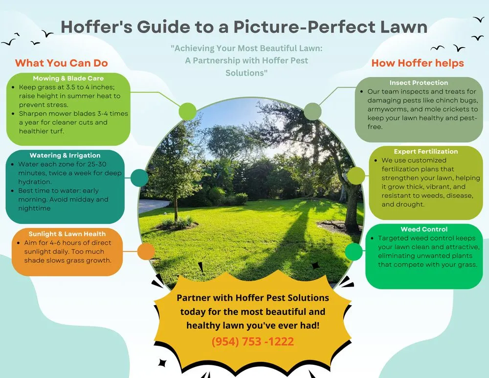 Reliable landscape installation in Coral Springs, FL - Hoffer Pest Solutions