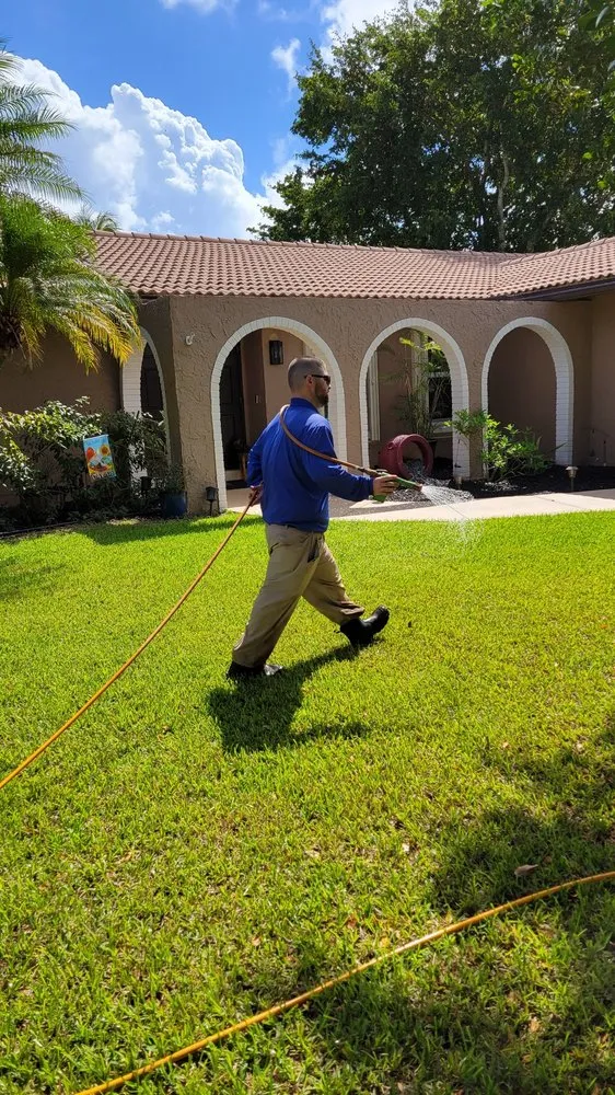 Expert residential landscaping in Coral Springs, FL by Hoffer Pest Solutions