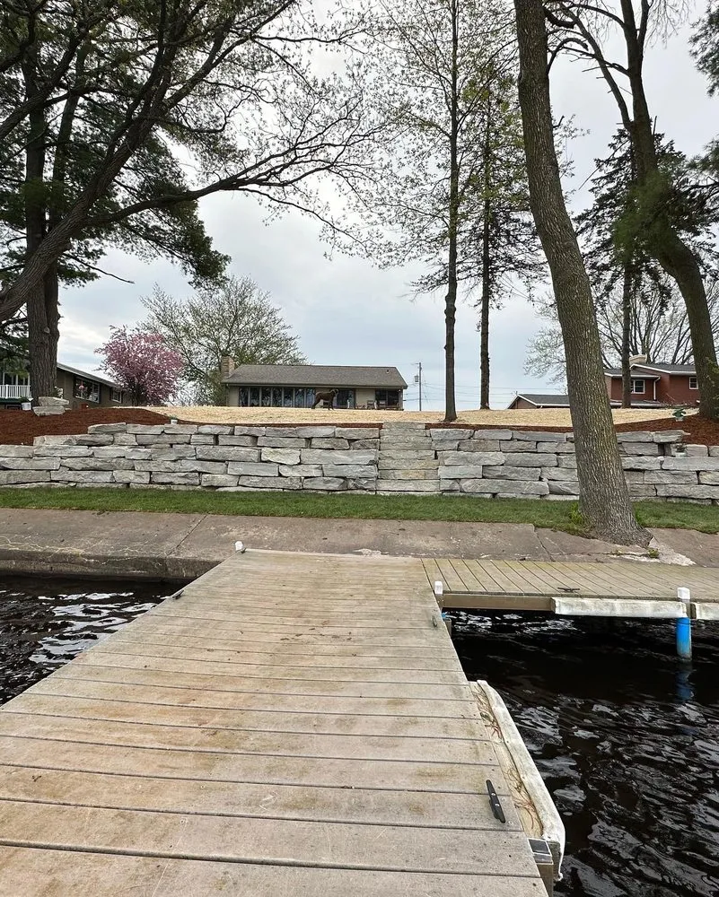 Custom garden landscaping in Shawano, WI - Hoffman Landscaping