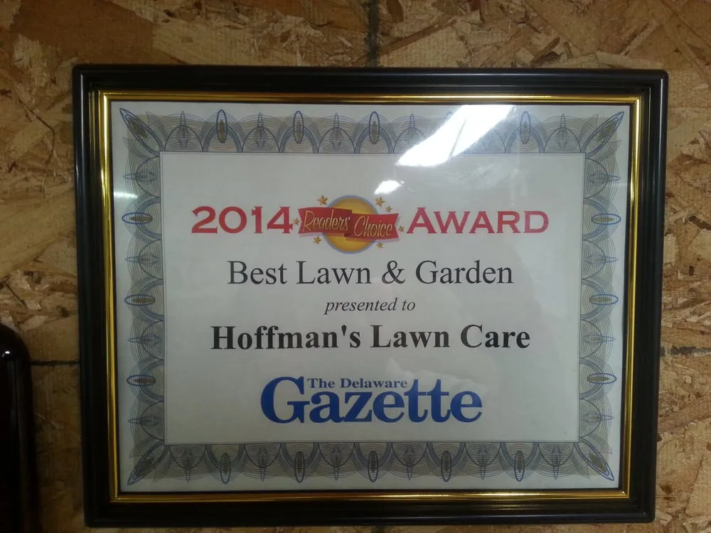 Top-rated outdoor landscaping for residential properties across Delaware, OH - Hoffmans Lawn & Fertilization