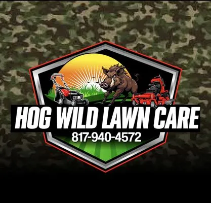 Hog Wild Lawn Care Logo